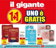 Volantino Il Gigante 1+1 Gratis dal 10 al 23/11/2025