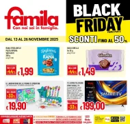 Volantino Famila Black Friday dal 13 al 26/11/2025