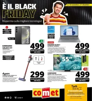 Volantino Comet È il Black Friday dal 13/11 al 1/12/2025