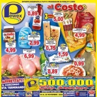 Volantino Pewex Al Costo valido dal 18 al 26/11/2025