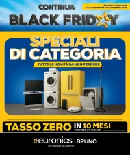 Volantino Euronics Bruno Black Friday dal 13/11 al 1/12/2025