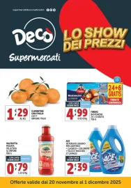 Volantino Decò Lo Show dei Prezzi dal 20/11 al 1/12/2025