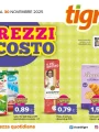 Volantino Tigre Prezzi al Costo dal 21 al 30/11/2025