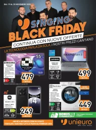 Volantino Unieuro Black Friday Continua dal 19 al 25/11/2025
