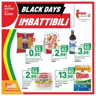 Volantino Iper la Grande i Black Days dal 24/11 al 4/12/2025