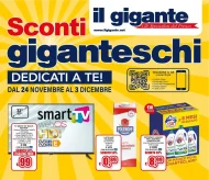 Volantino Il Gigante Sconti Giganteschi dal 24/11 al 3/12/2025