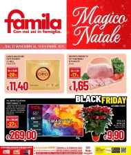 Volantino Famila Magico Natale dal 27/11 al 10/12/2025