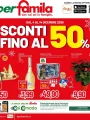 Volantino IperFamila Sconti fino al 50% dal 4 al 14/12/2025