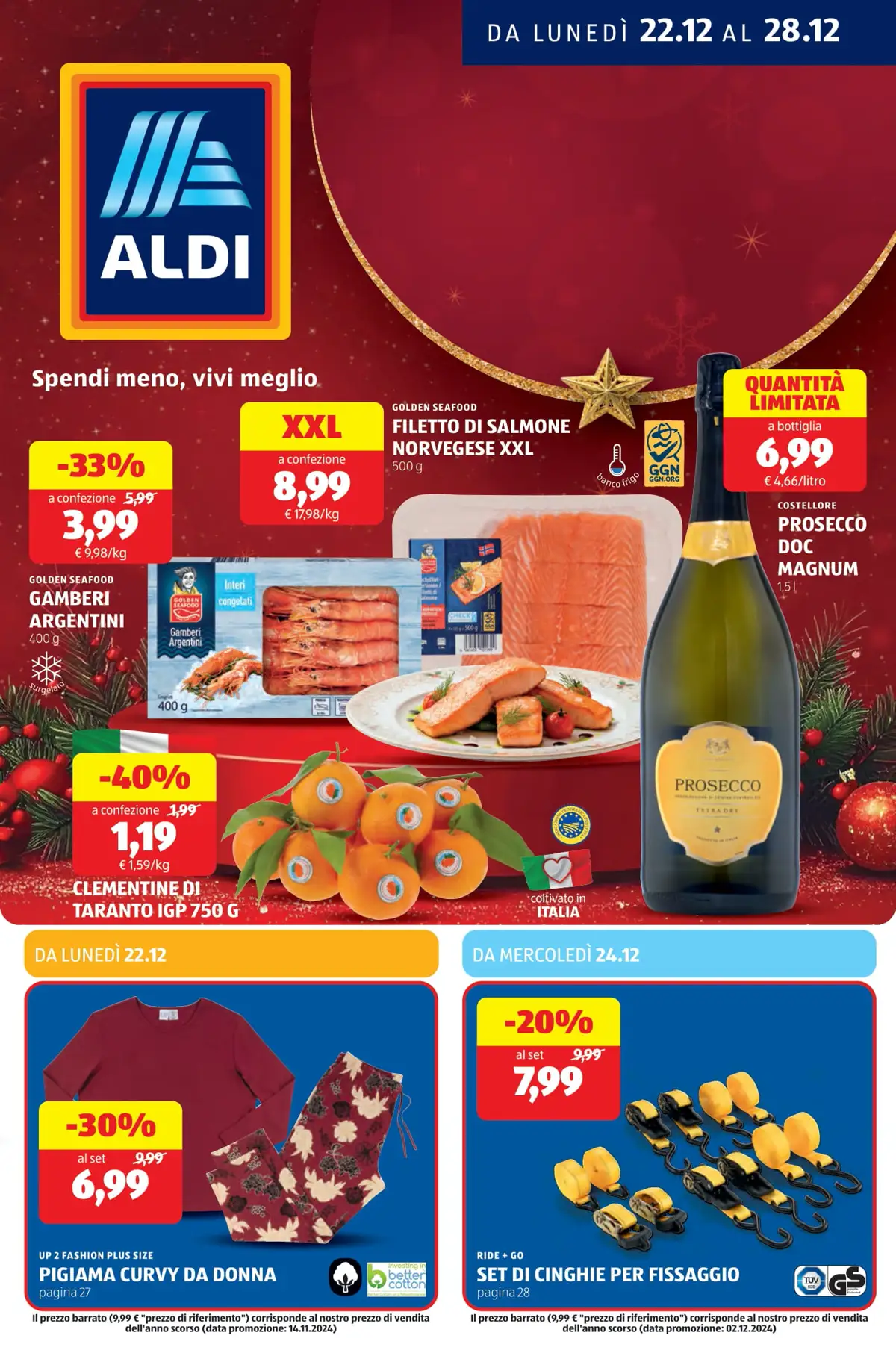 Volantino Aldi Buone Feste fino al 28 dal 22/12/2025