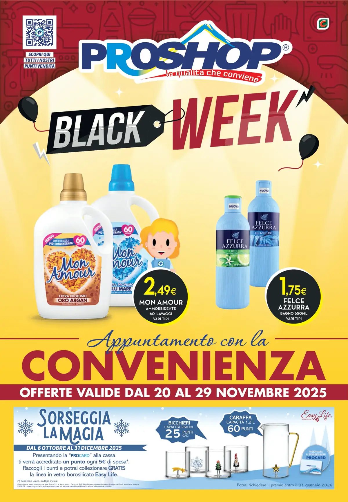 Volantino Proshop Black Week dal 20 al 29/12/2025