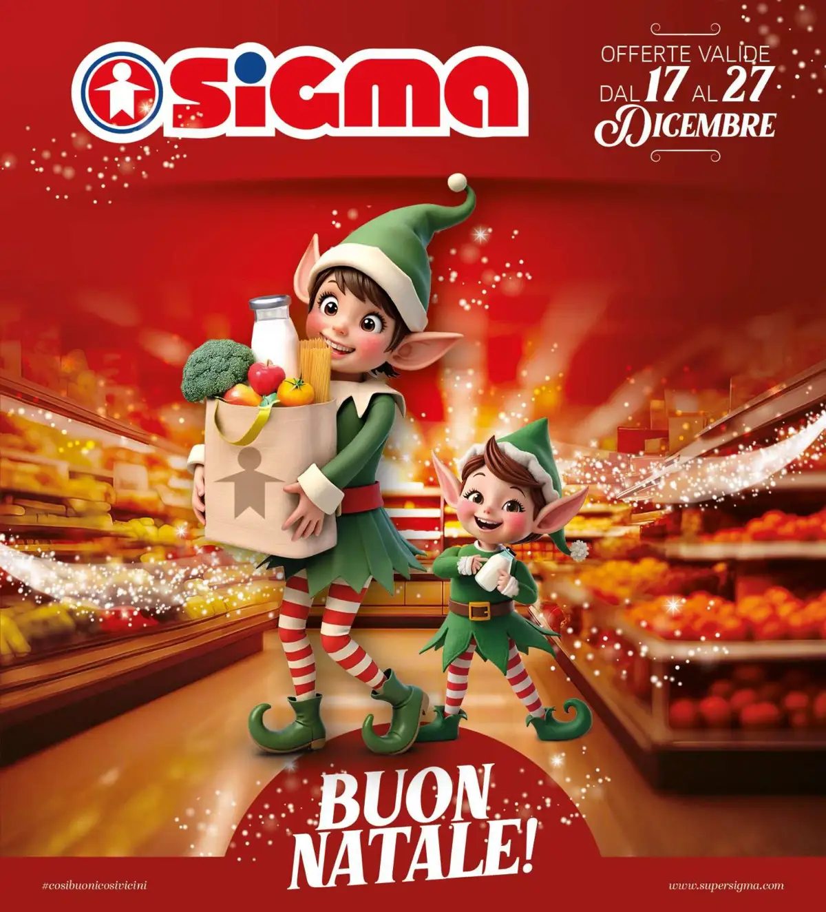 Volantino Sigma Buon Natale offerte dal 17 al 27/12/2025