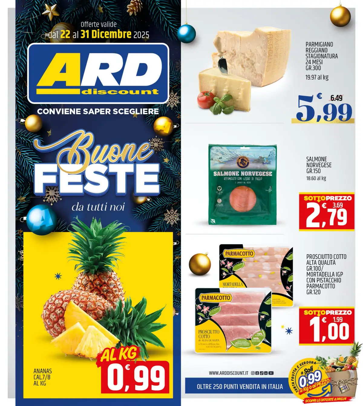 Volantino ARD Discount Buone Feste dal 22 al 31/12/2025