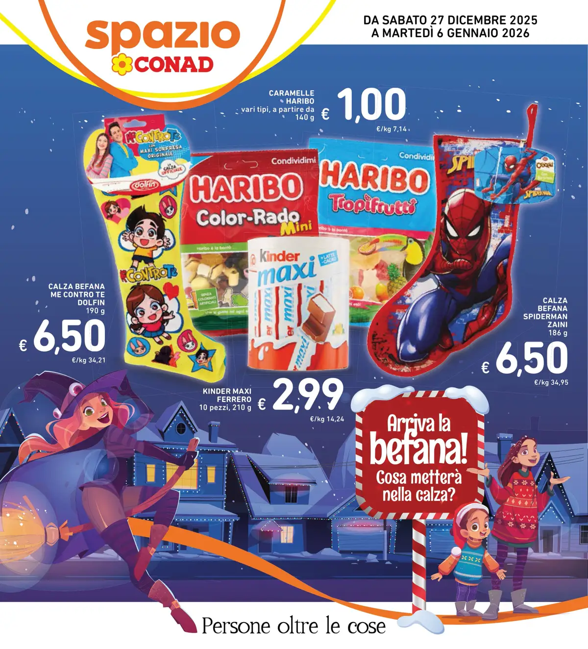 Volantino Spazio Conad Speciale Epifania dal 27/12/2025