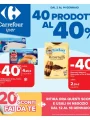 Volantino Carrefour 40 Prodotti al 40% dal 2 al 14/01/2026