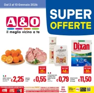 Volantino A&O Super Offerte dal 3 al 13/01/2026