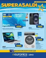 Volantino Euronics Dimo (attivo dal 2 gennaio)