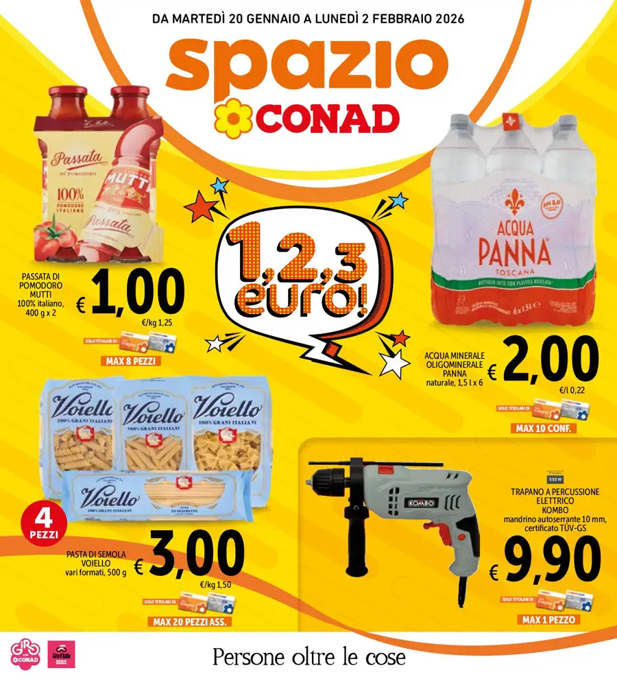 Spazio Conad Marche (offerte fino al 2 febbraio) Spazio Conad Marche (offerte fino al 2 febbraio)