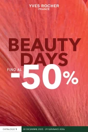 Volantino Yves Rocher Beauty Days fino al 29/01/2026