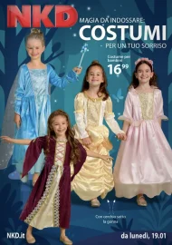 Volantino NKD Costumi di Carnevale dal 19/01/2026 Volantino NKD Costumi di Carnevale dal 19/01/2026