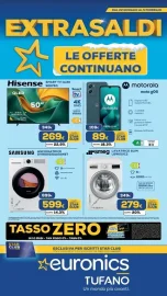 Volantino Euronics Tufano Extra Saldi dal 22/01 al 5/02/2026