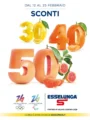 Volantino Esselunga Sconti 30% 40% 50% dal 12 al 25/02/2026