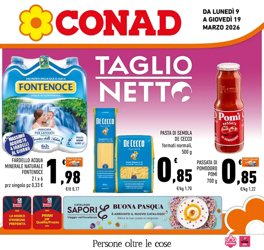 Conad Spesa Online (Offerte dal 9 marzo)