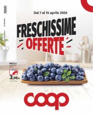 Volantino Coop Freschissime Offerte dal 7 al 15/04/2026