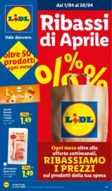 Volantino Lidl Ribassi di Aprile dal 1 al 30/04/2026