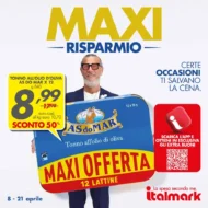 Volantino Italmark Maxi Risparmio dall’8 al 21/04/2026
