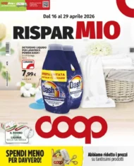Volantino Coop Risparmio dal 16 al 29/04/2026