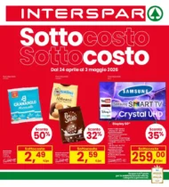 Volantino Interspar Sottocosto dal 24/4 fino al 3/5/2026