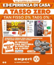 Volantino Expert Esperienza di Casa dal 23/4 fino al 6/5/2026