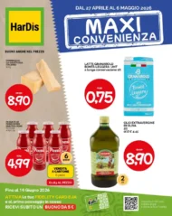 Volantino HarDis Maxi Convenienza dal 27/4 fino al 6/5/2026