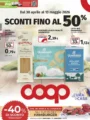 Volantino Coop Sconti fino al 50% dal 30/4 fino al 13/5/2026