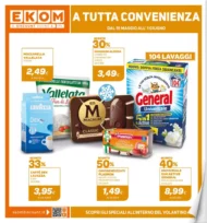 Volantino Ekom A tutta convenienza dal 19/5 fino al 1/6/2026 Volantino Ekom A tutta convenienza dal 19/5 fino al 1/6/2026