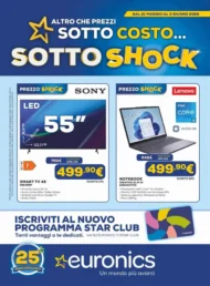 Volantino Euronics Sotto Shock dal 21/5 fino al 3/6/2026 Volantino Euronics Sotto Shock dal 21/5 fino al 3/6/2026