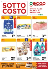 Volantino Gecop Sotto Costo dal 18/5 fino al 31/5/2026 Volantino Gecop Sotto Costo dal 18/5 fino al 31/5/2026