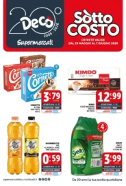 Volantino Decò Sotto Costo dal 29/5 fino al 7/6/2026 Volantino Decò Sotto Costo dal 29/5 fino al 7/6/2026