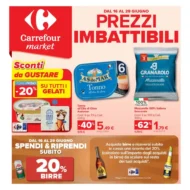 Volantino Carrefour Market Prezzi Imbattibili fino al 29/6 dal 16/6/2026 Volantino Carrefour Market Prezzi Imbattibili fino al 29/6 dal 16/6/2026