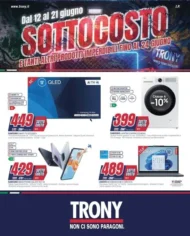 Volantino Trony Sottocosto dal 12/6 fino al 24/6/2026 Volantino Trony Sottocosto dal 12/6 fino al 24/6/2026