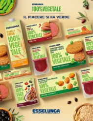 Volantino Esselunga 100% Vegetale dal 8/6 fino al 17/6/2026