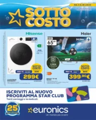 Volantino Euronics CDS Sottocosto dal 3/7 fino al 15/7/2026