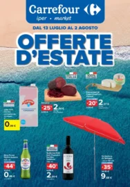 Volantino Carrefour Offerte d’estate dal 13/7 fino al 2/8/2026 Volantino Carrefour Offerte d’estate dal 13/7 fino al 2/8/2026