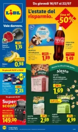 Volantino Lidl Mega Offerte dal 16/7 fino al 22/7/2026 Volantino Lidl Mega Offerte dal 16/7 fino al 22/7/2026