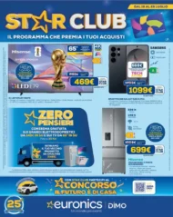 Volantino Euronics Dimo Star Club dal 16/7 fino al 29/7/2026 Volantino Euronics Dimo Star Club dal 16/7 fino al 29/7/2026