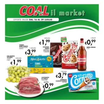Volantino Coal Il Market dal 16/7 fino al 29/7/2026 Volantino Coal Il Market dal 16/7 fino al 29/7/2026