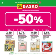Volantino Basko Prima Card Estate dal 28/7 fino al 10/8/2026