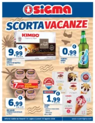 Volantino Sigma Scorta Vacanze dal 31/7 fino al 10/8/2026