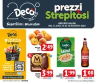 Volantino Decò Prezzi strepitosi dal 31/7 fino al 10/8/2026