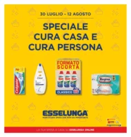 Volantino Esselunga Speciale Cura Casa e Cura Persona dal 30/7 fino al 12/8/2026 Volantino Esselunga Speciale Cura Casa e Cura Persona dal 30/7 fino al 12/8/2026